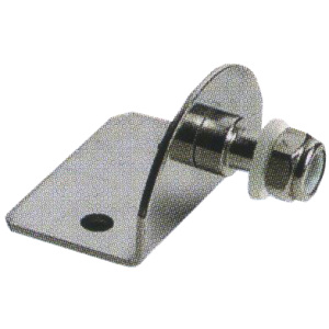 1852 Gassdemperbrakett 316, 38x25 mm 8 mm