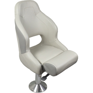 Båtstol H52 Flip up lys grå beige