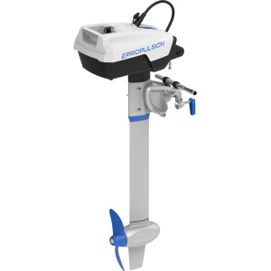 ePropulsion Spirit 1.0 Evo Remote elmotor lang stamme