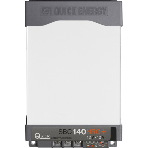 Batterilader QUICK 12V/40 A, 3 utg.