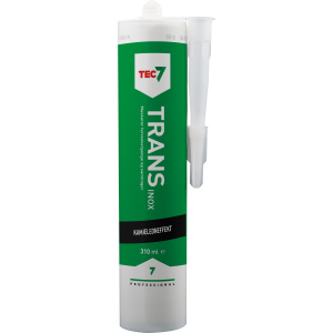 Tec7 Trans Lim og fugemasse 310 ml inox