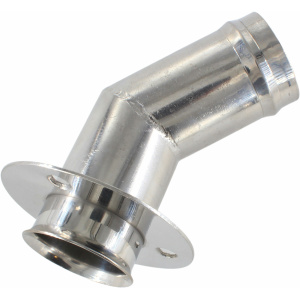 Eksosgjennomføring 45 grader 51 mm