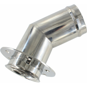 Eksosgjennomføring 45 grader 63 mm