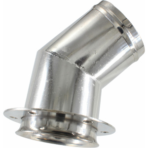Eksosgjennomføring 45 grader 101 mm