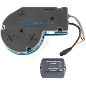 Y-ventil elektrisk 12V/24V kompositt