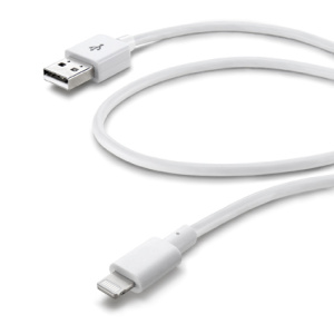 Cellularline USB-A til Lightning, iPhone/iPad kabel 1,2 m