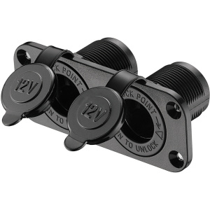 Strømuttak dobbelt 12V