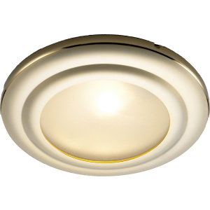 Taklampe, vanntett, rustfritt stål