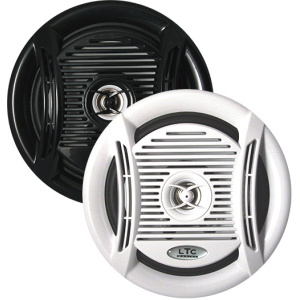 Høyttaler 6,5" m/ sorte og hvite griller