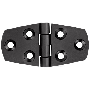 1852 Hengsel 76 x 39 mm syrefast sort
