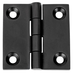 1852 Hengsel 51 x 51 mm syrefast sort