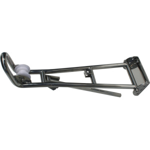 Ankerrulle m/støtte, inntil 20 kilo, syrefast