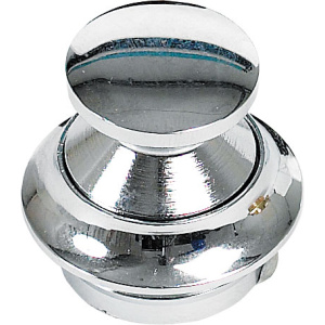 Skaplås trykknapp 23 mm krom