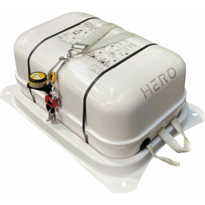 HERO Krybbe i kompositt til ISO Redningsflåte for 4 personer