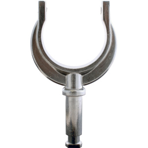 1852 Åregaffel aluminium 2 1/4", blank