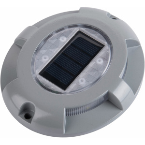 1852 Bryggelys alu LED m/solcelle