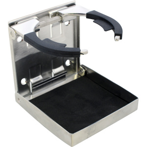 Glass/flaskeholder, sidemontert, syrefast