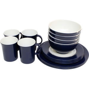 Servisepakke for 4 personer - Navy Blue