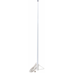1852 VHF antenne motorbåt hvit