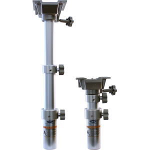 Bordsøyle 3 trinn m/svivel 290-690 mm