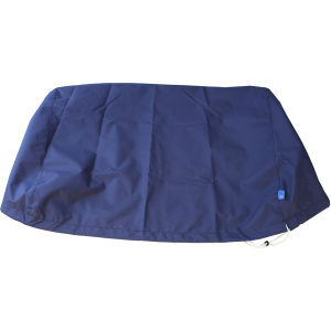 Stolovertrekk marine polyester dobbel blå
