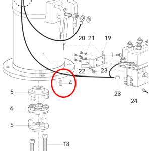 Splint til kobling, Quick BTQ 250