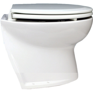 Elektrisk toalett 14" 12V Deluxe Flush m/pumpe