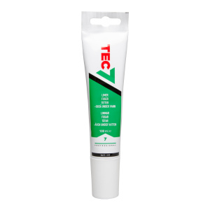 Tec7 Lim og fugemasse 100 ml hvit