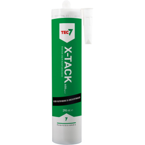 Tec7 X-Tack Kraftlim sort 290 ml