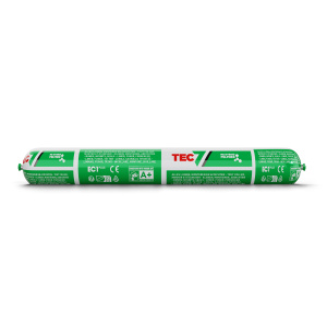 Tec7 Lim og fugemasse 600ml pølse grå
