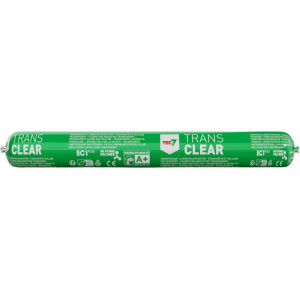 Tec7 Trans Lim og fugemasse 600ml pølse clear