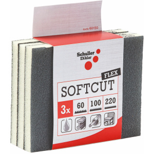 Schuller Slipesvamp Softcut Flex SET 3 stk