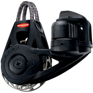 Ronstan Orbit 55 tikkeblokk enkel cleat, RF56121