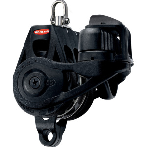 Ronstan Orbit 55 tikkeblokk trippel hv cleat svivel RF56330B