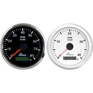 Wema Turteller m/Timeteller hvit 0-4000