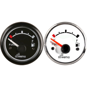Wema Tankmåler Drivstoff Sort 0-190