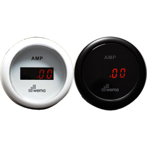 Wema Amperemeter Digital 150 A sort