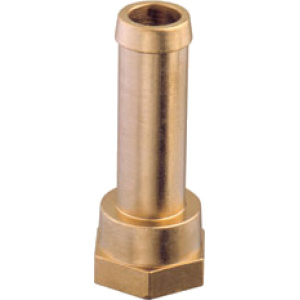 Slangekopling hun messing 3/8" innv. x 12 mm