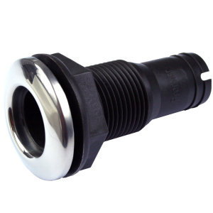 Skroggjennomføring 316/nylon 1/2"