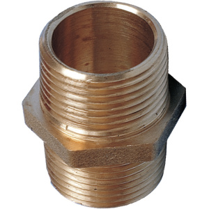 Ansatsnippel messing 2 1/2"