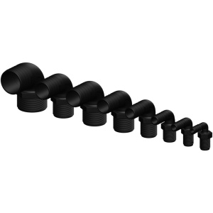 Slangekopling kompositt 90 grader han 1 1/4" 38mm slange