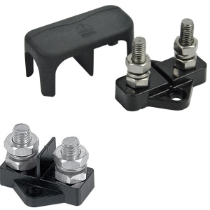 BEP Koplingspunkt  2x10 mm, sort