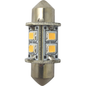 1852 LED pære omni festoon 360° varmhvit 42 mm