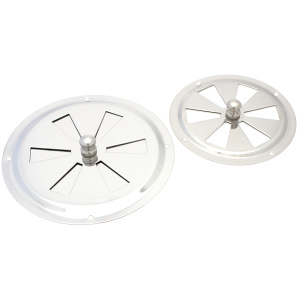 Stjerneventil syrefast rund, 4"