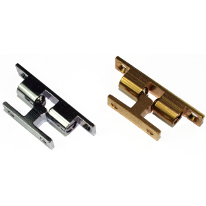 Dørholder fjærbelastet 44 mm messing