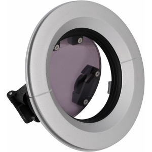 1852 Portlight i alu, rund 238 mm Sort