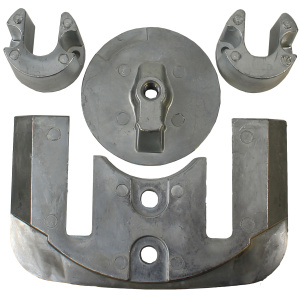 Anodesett Mercruiser Bravo II-III aluminium