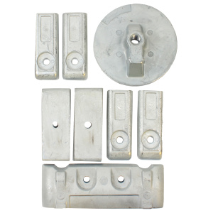 Anodesett Mercury Verado 6 aluminium