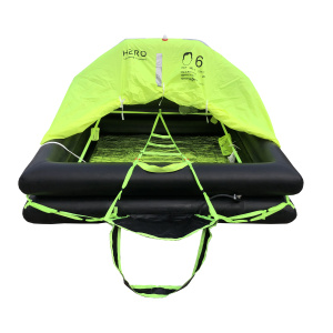 HERO ISO Redningsflåte 12 personer container ISO9650-1/RINA