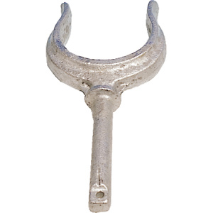 1852 Åregaffel galvanisert 2 1/4"